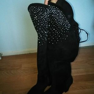 Naughty monkey BOOT black 9 like new never worn